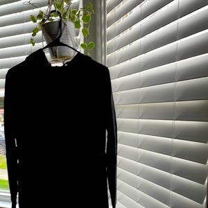 Hoodie dress perfect for a cool day